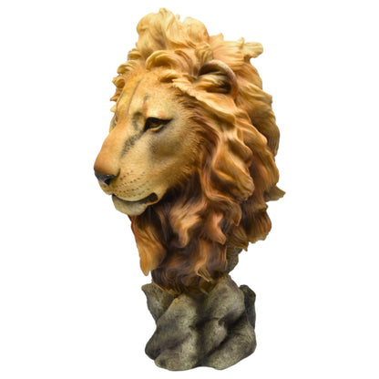 Veronese Design Lion Bust Decorative Figurine 33.5 cm