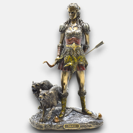 Veronese Design Skadi Heykeli Dekoratif Biblo