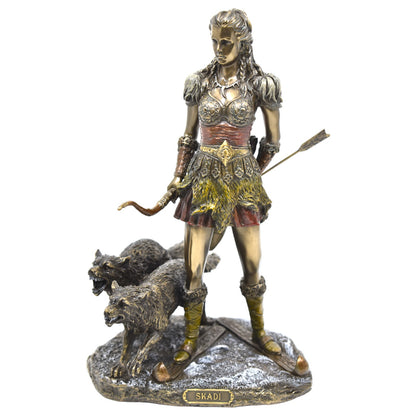 Veronese Design Skadi Heykeli Dekoratif Biblo