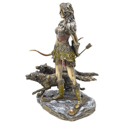 Veronese Design Skadi Heykeli Dekoratif Biblo