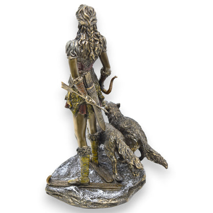 Veronese Design Skadi Heykeli Dekoratif Biblo