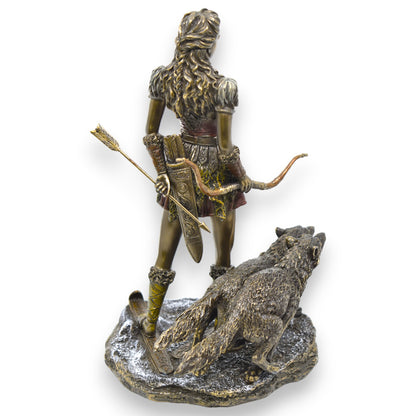 Veronese Design Skadi Heykeli Dekoratif Biblo