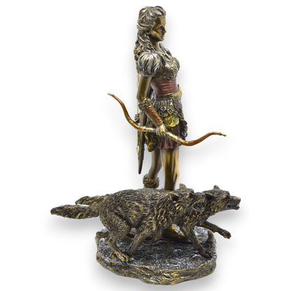 Veronese Design Skadi Heykeli Dekoratif Biblo