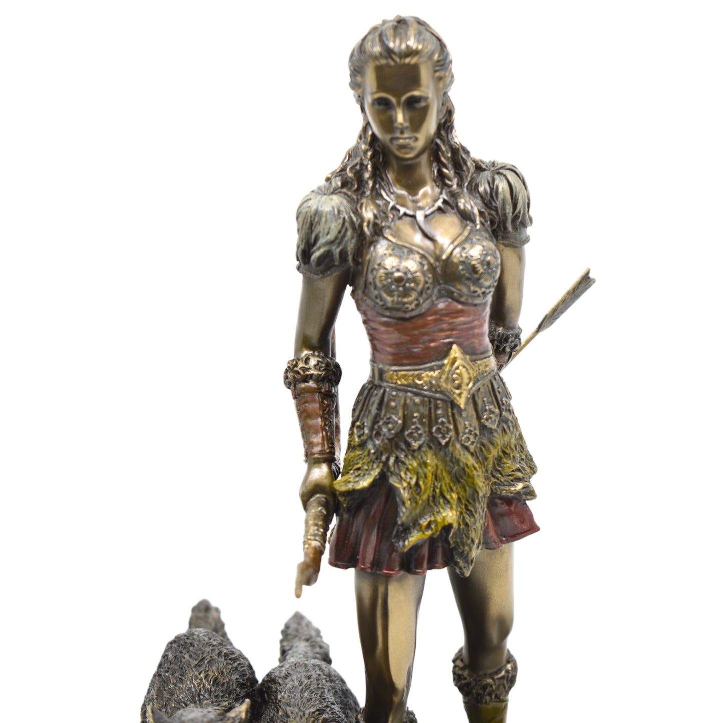 Veronese Design Skadi Heykeli Dekoratif Biblo