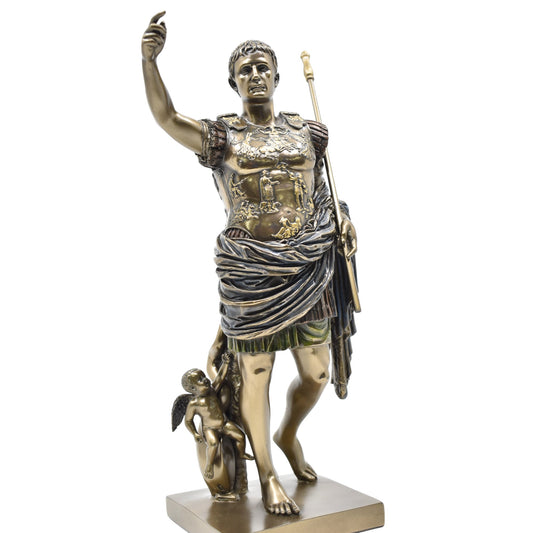Veronese Design Augustus Statue Decorative Figurine