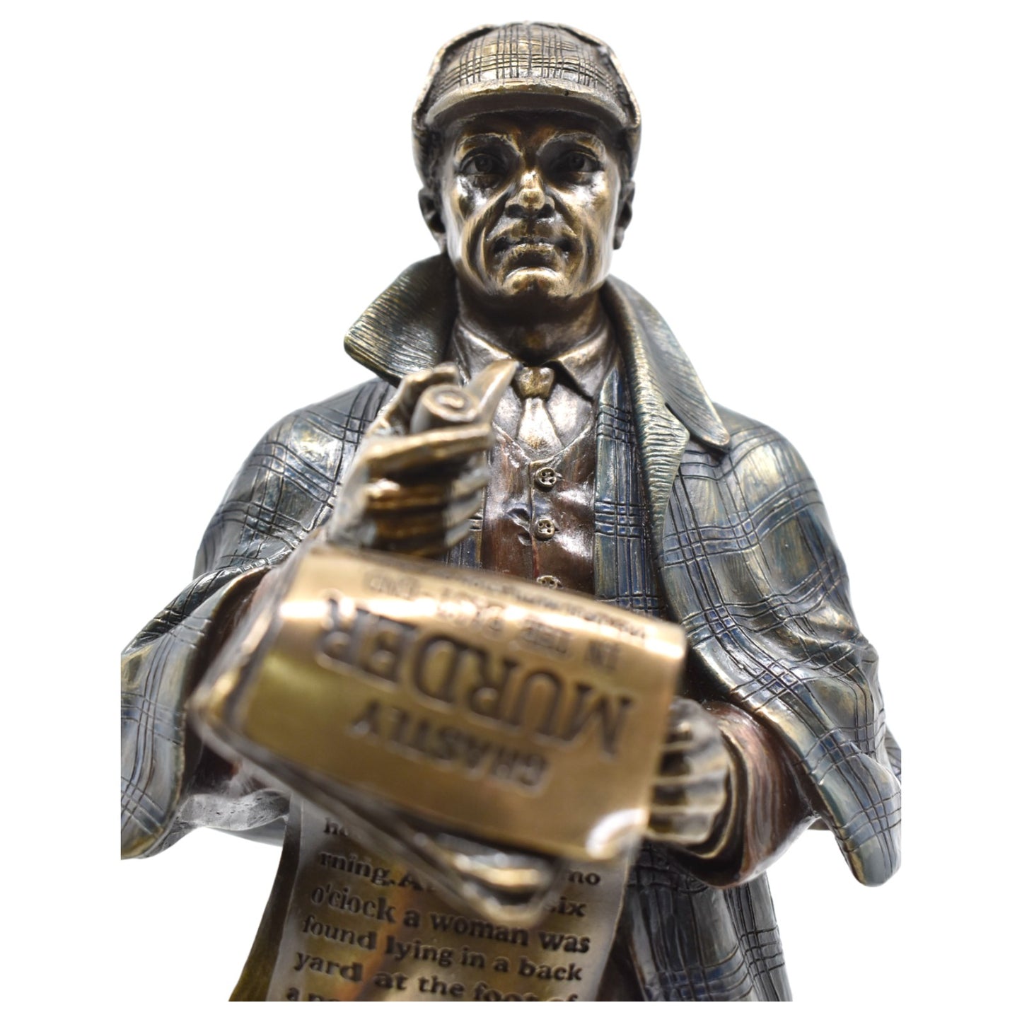 Veronese Design Sherlock Holmes Heykeli Dekoratif Biblo