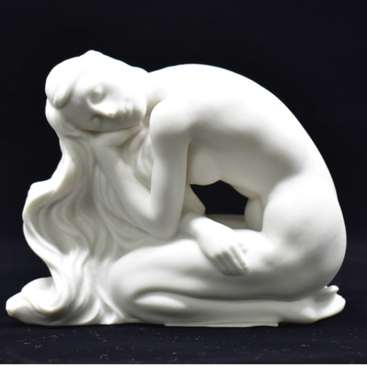 Oturan Kadın Figürü | Modern Sanatsal Body Biblo 12 cm