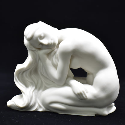 Oturan Kadın Figürü | Modern Sanatsal Body Biblo 12 cm