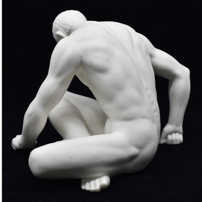 Oturan Erkek Figürü | Modern Sanatsal Body Biblo 19,5 cm