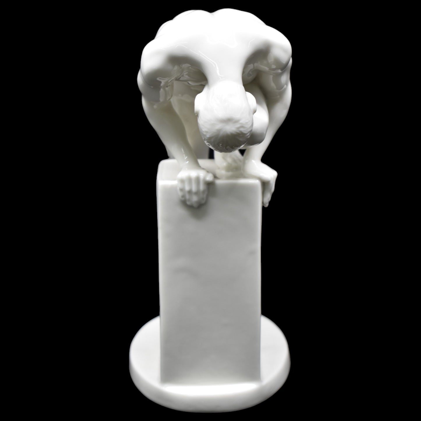 Eğilmiş Erkek Figürü | Modern Dekoratif Body Biblo 20,5 cm