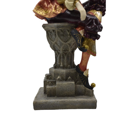 Kadın Soytarı Biblo – Dekoratif Jester Figürü 26,5 cm