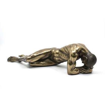 Veronese Design Çıplak Adam Dekoratif Biblo 21 cm