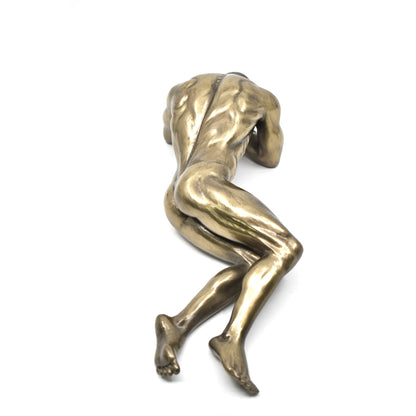 Veronese Design Çıplak Erkek Dekoratif Biblo 37 cm
