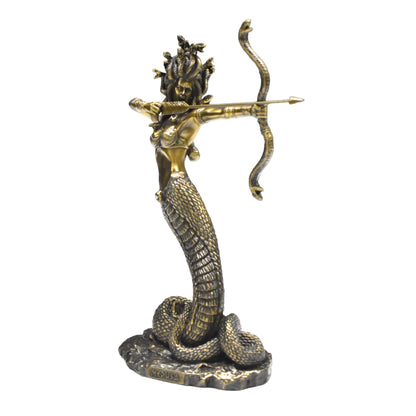 Veronese Design Medusa Dekoratif Heykel 23 cm