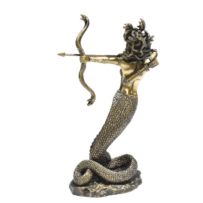Veronese Design Medusa Dekoratif Heykel 23 cm