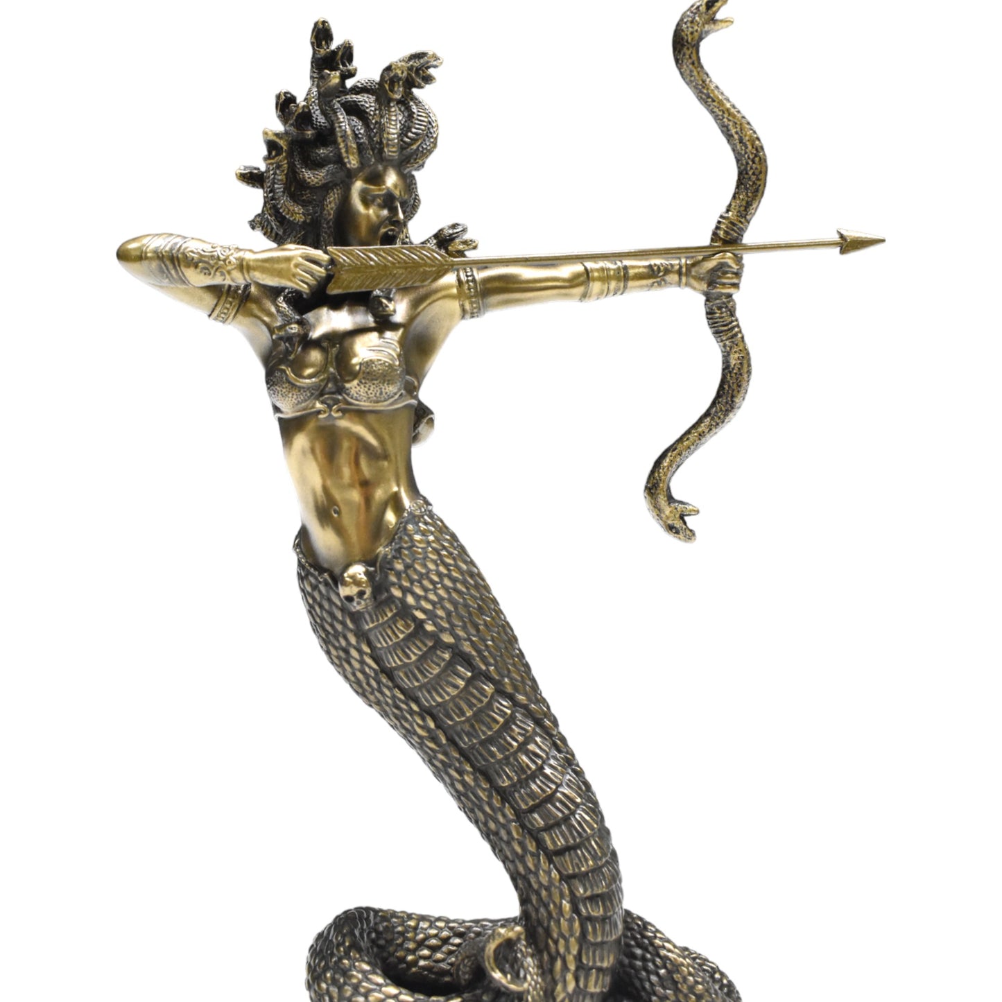 Veronese Design Medusa Dekoratif Heykel 23 cm