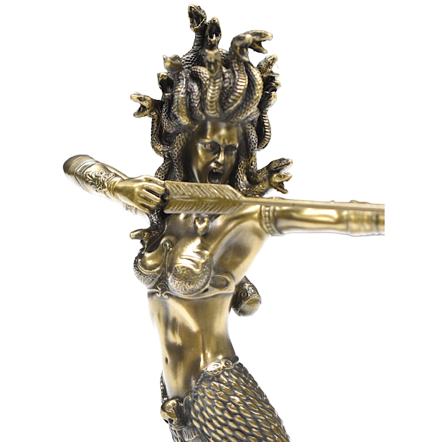Veronese Design Medusa Dekoratif Heykel 23 cm