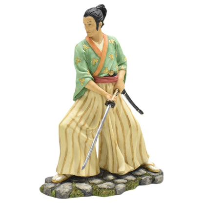 Samuray Dekoratif Heykel | Japon Savaşçısı Katana Figürü 22 cm