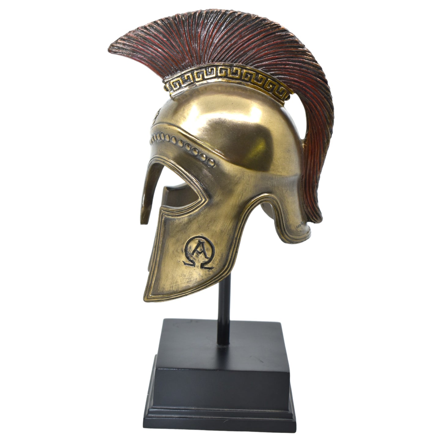 Veronese Design Antik Yunan Miğferi Dekoratif Biblo 21 cm