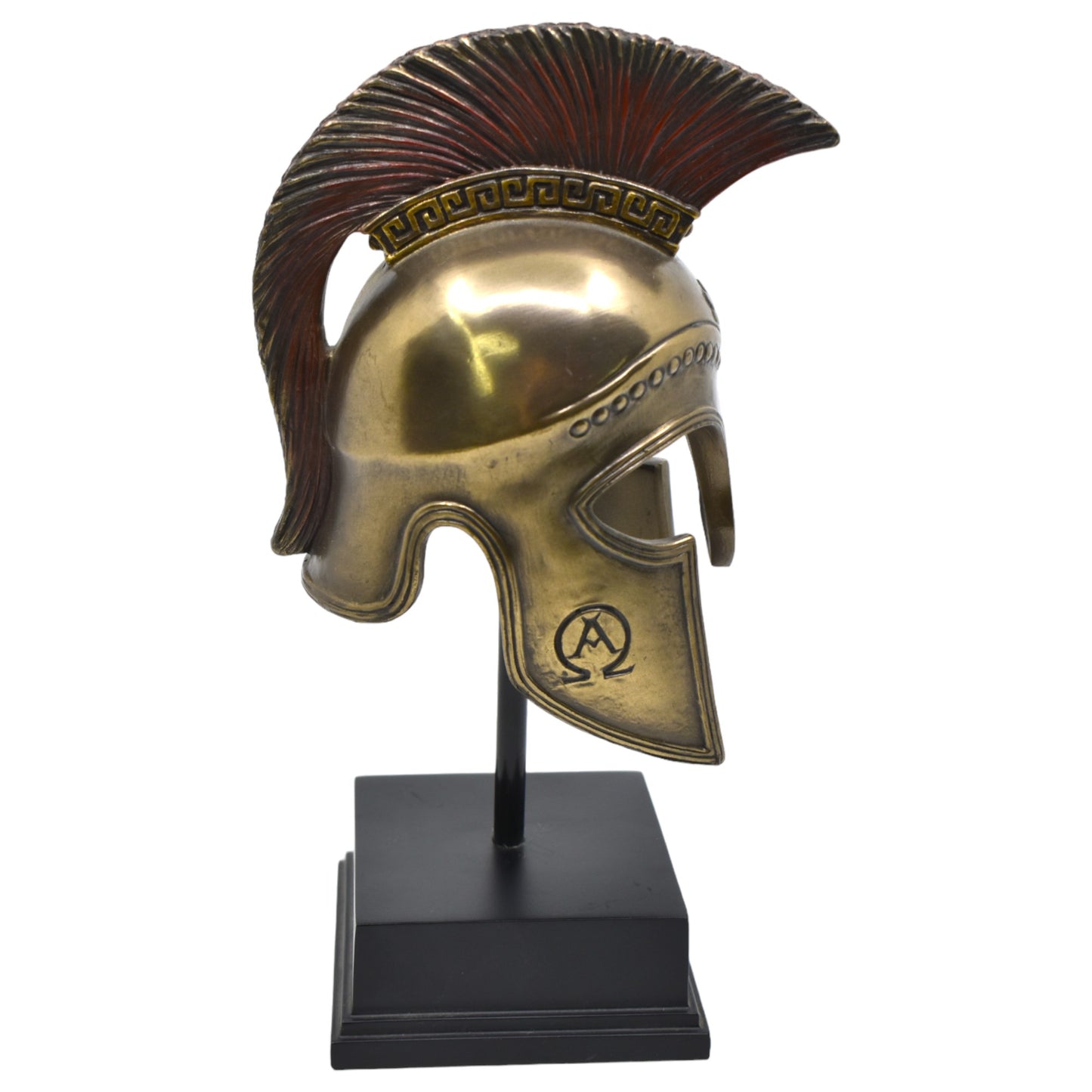 Veronese Design Antik Yunan Miğferi Dekoratif Biblo 21 cm