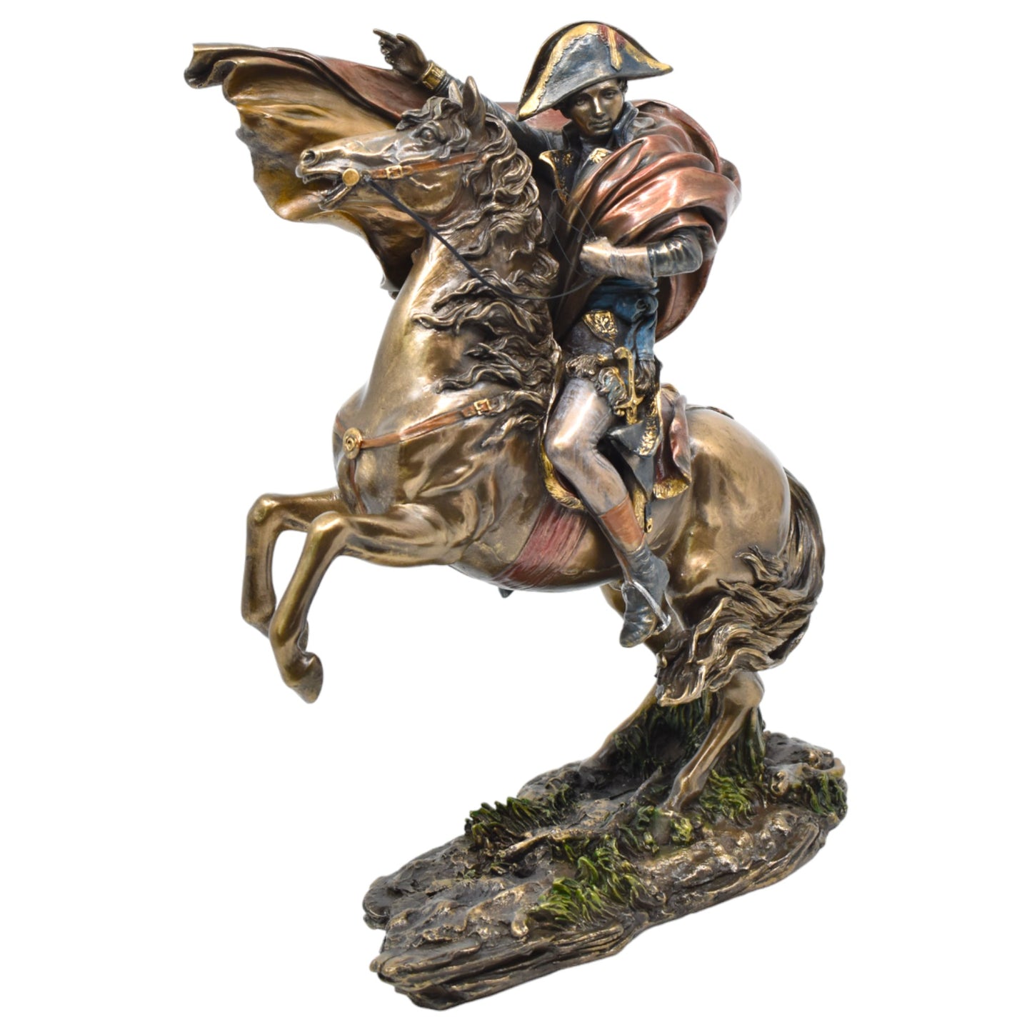 Veronese Design Napolyon Atlı Heykeli Dekoratif Biblo