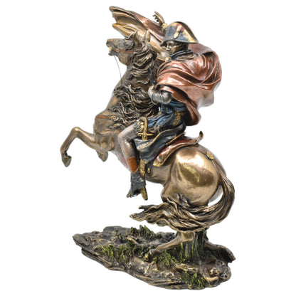 Veronese Design Napolyon Atlı Heykeli Dekoratif Biblo