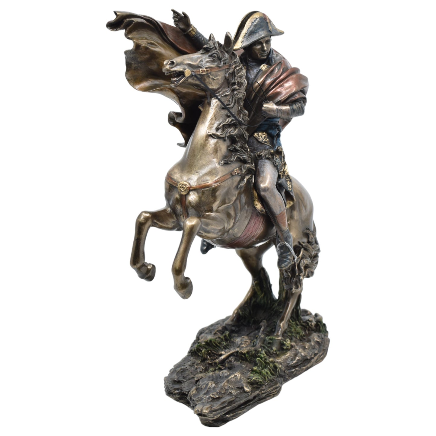 Veronese Design Napolyon Atlı Heykeli Dekoratif Biblo