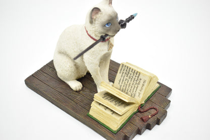 Veronese Design Wizard Cat Decorative Figurine 16.8 cm