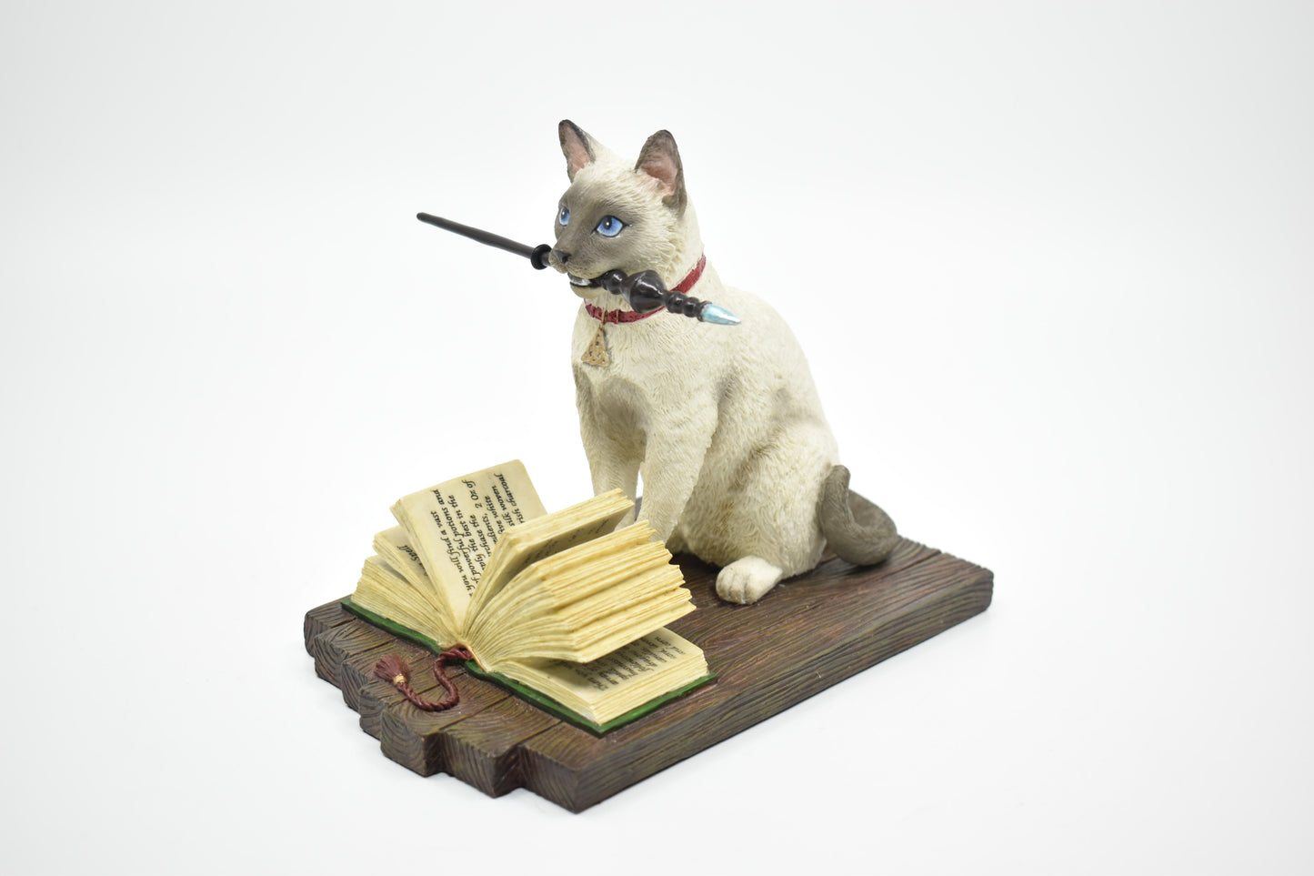 Veronese Design Sihirbaz Kedi Dekoratif Biblo 16,8 cm