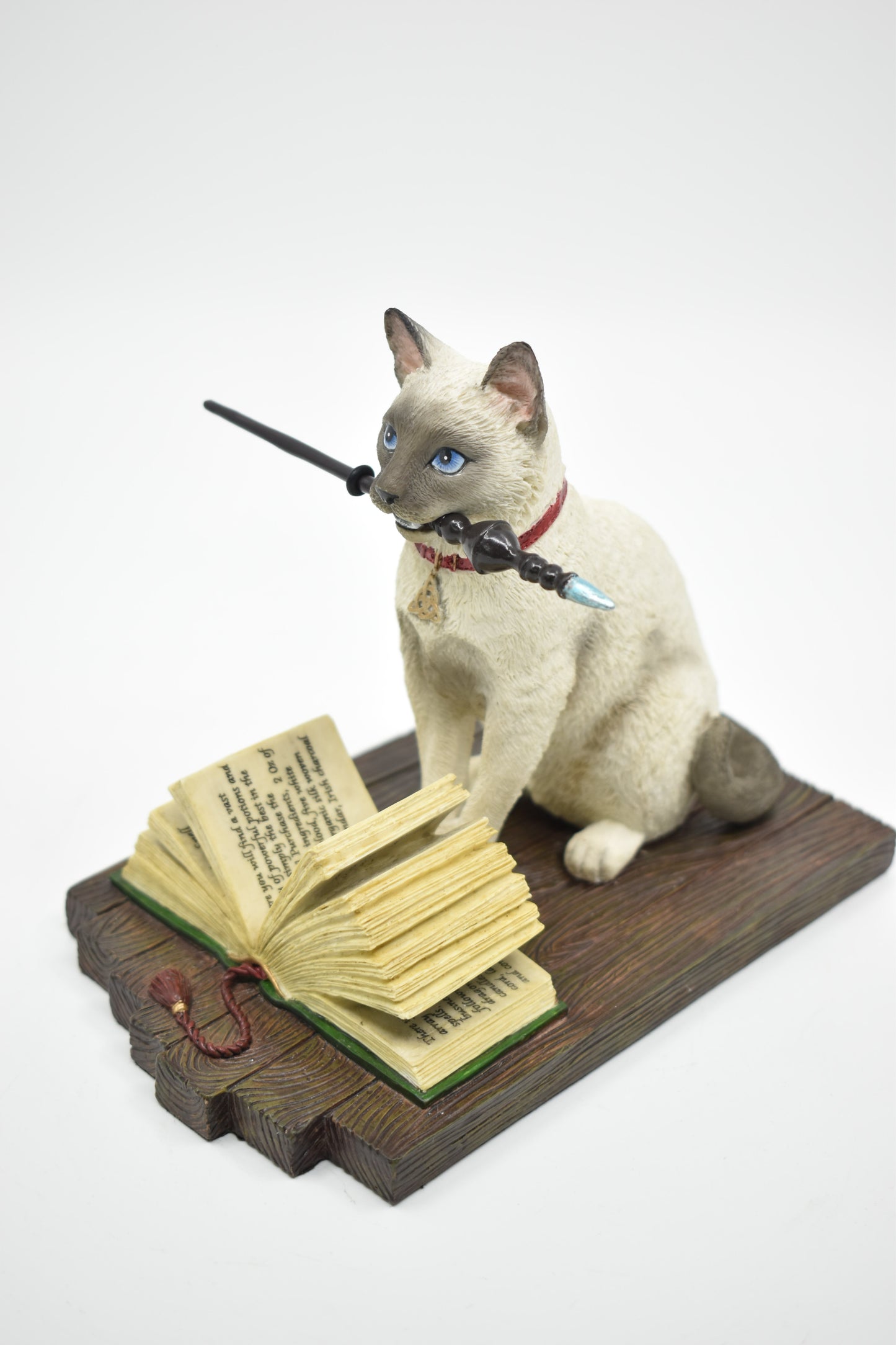 Veronese Design Sihirbaz Kedi Dekoratif Biblo 16,8 cm