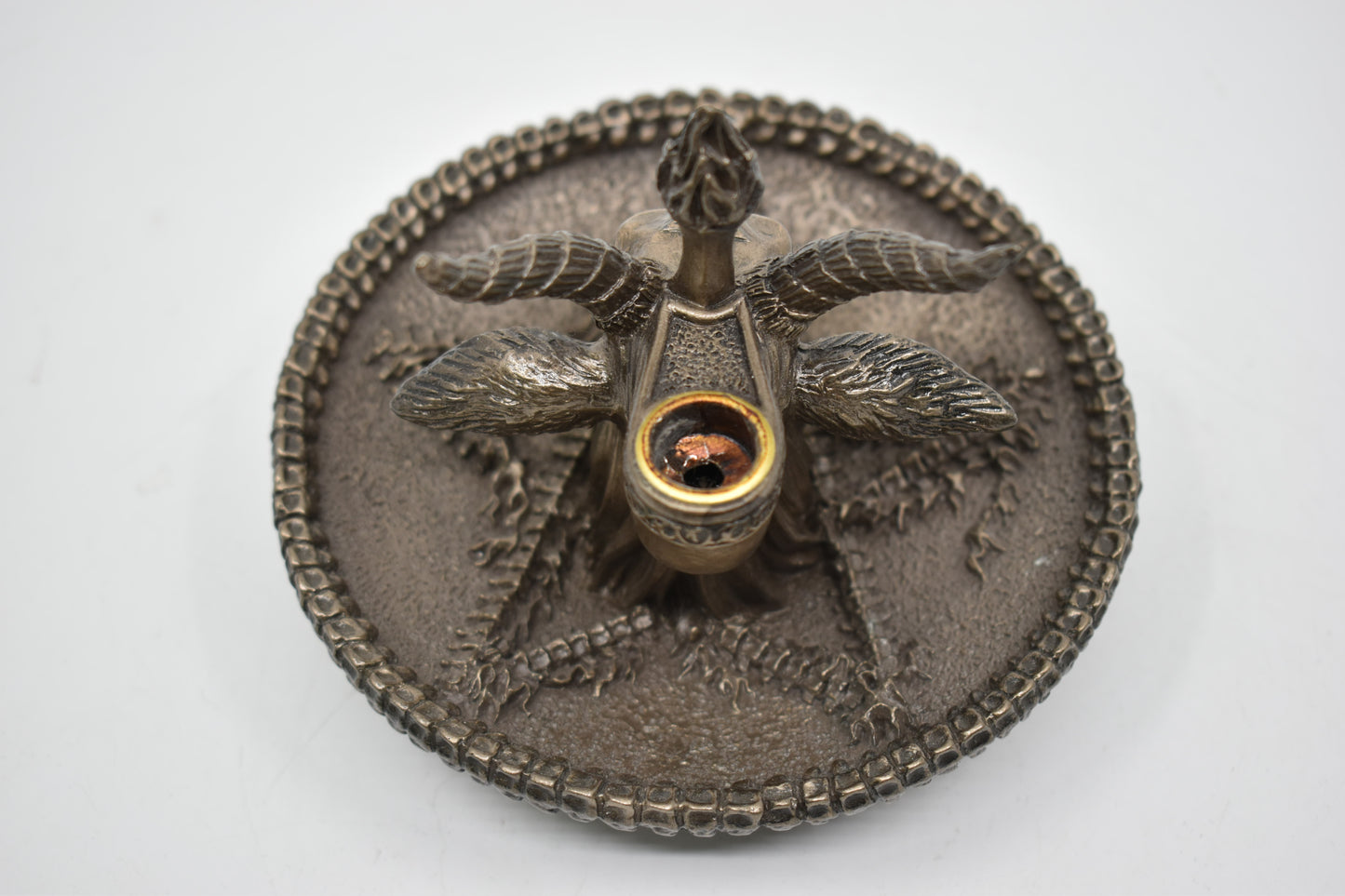 Canavar Geri Akışlı Tütsülük | Baphomet Backflow Tütsü Şelalesi 13 cm
