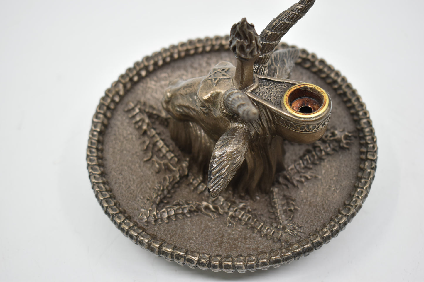 Canavar Geri Akışlı Tütsülük | Baphomet Backflow Tütsü Şelalesi 13 cm