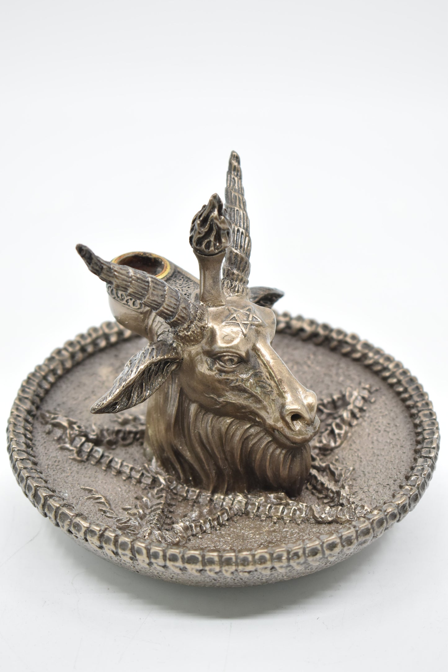 Canavar Geri Akışlı Tütsülük | Baphomet Backflow Tütsü Şelalesi 13 cm