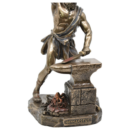 Veronese Design Hephaestus Dekoratif Heykel 22 cm