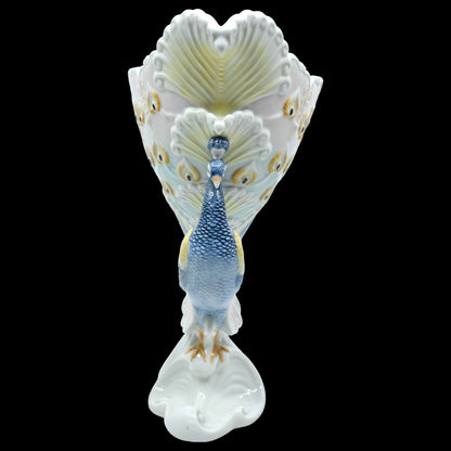 Tavus Kuşlu Dekoratif Kase | Zarif Kuş Figürlü Kase 27 cm