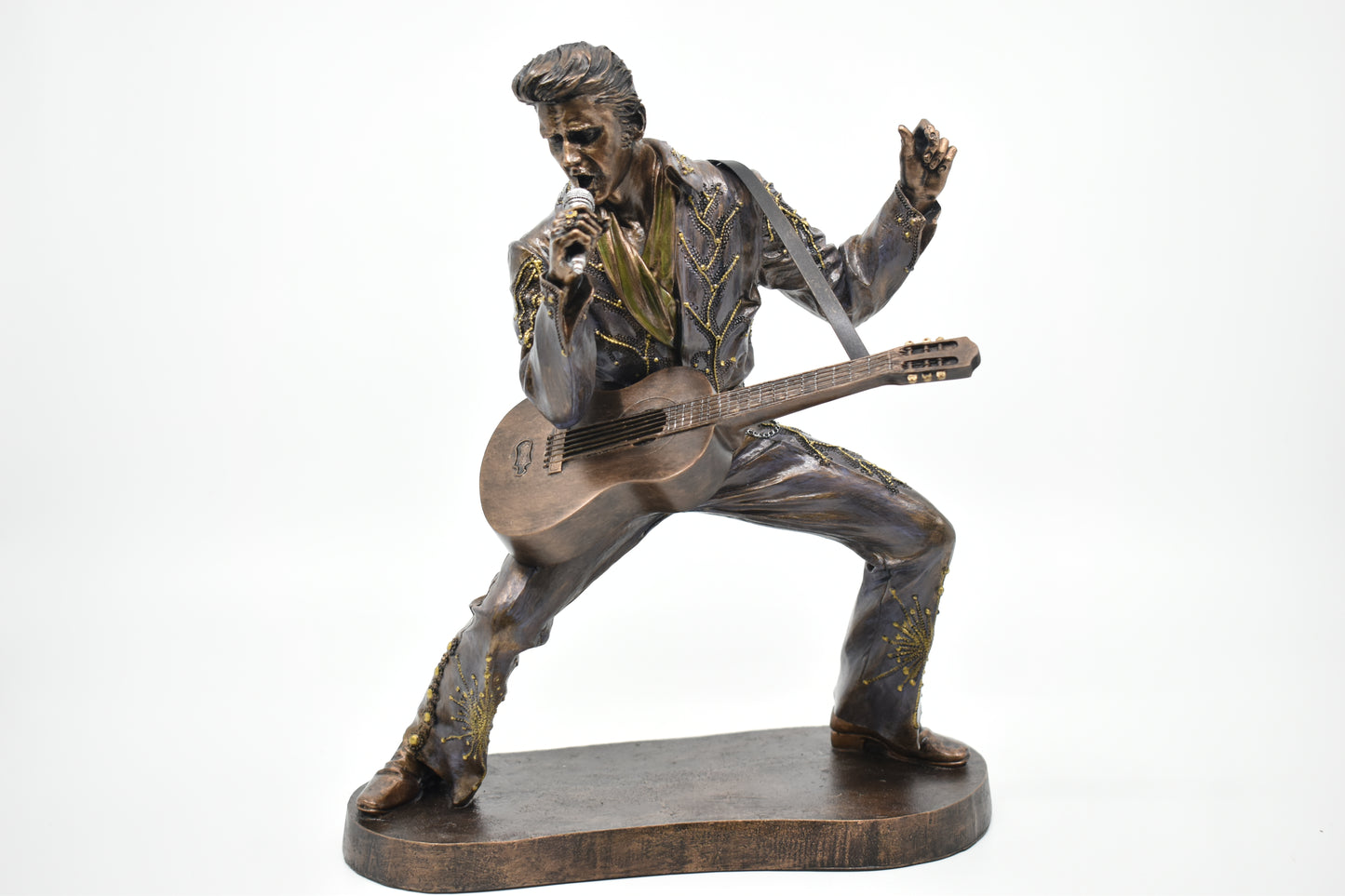 Elvis Presley Dekoratif Heykel | Rock'n Roll Koleksiyon Figürü 26 cm