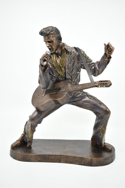 Elvis Presley Dekoratif Heykel | Rock'n Roll Koleksiyon Figürü 26 cm