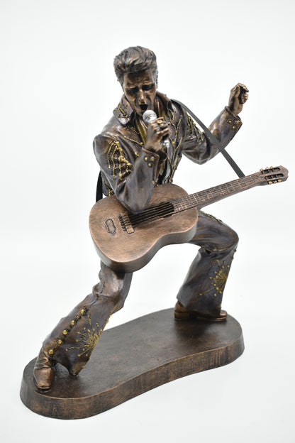 Elvis Presley Dekoratif Heykel | Rock'n Roll Koleksiyon Figürü 26 cm