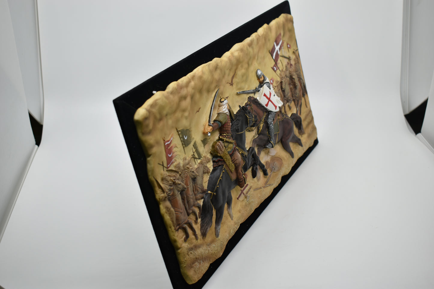 Hıttin Savaşı Dekoratif Duvar Panosu Kabartma 42 cm