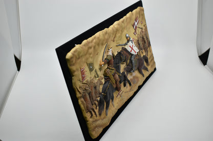 Hıttin Savaşı Dekoratif Duvar Panosu Kabartma 42 cm