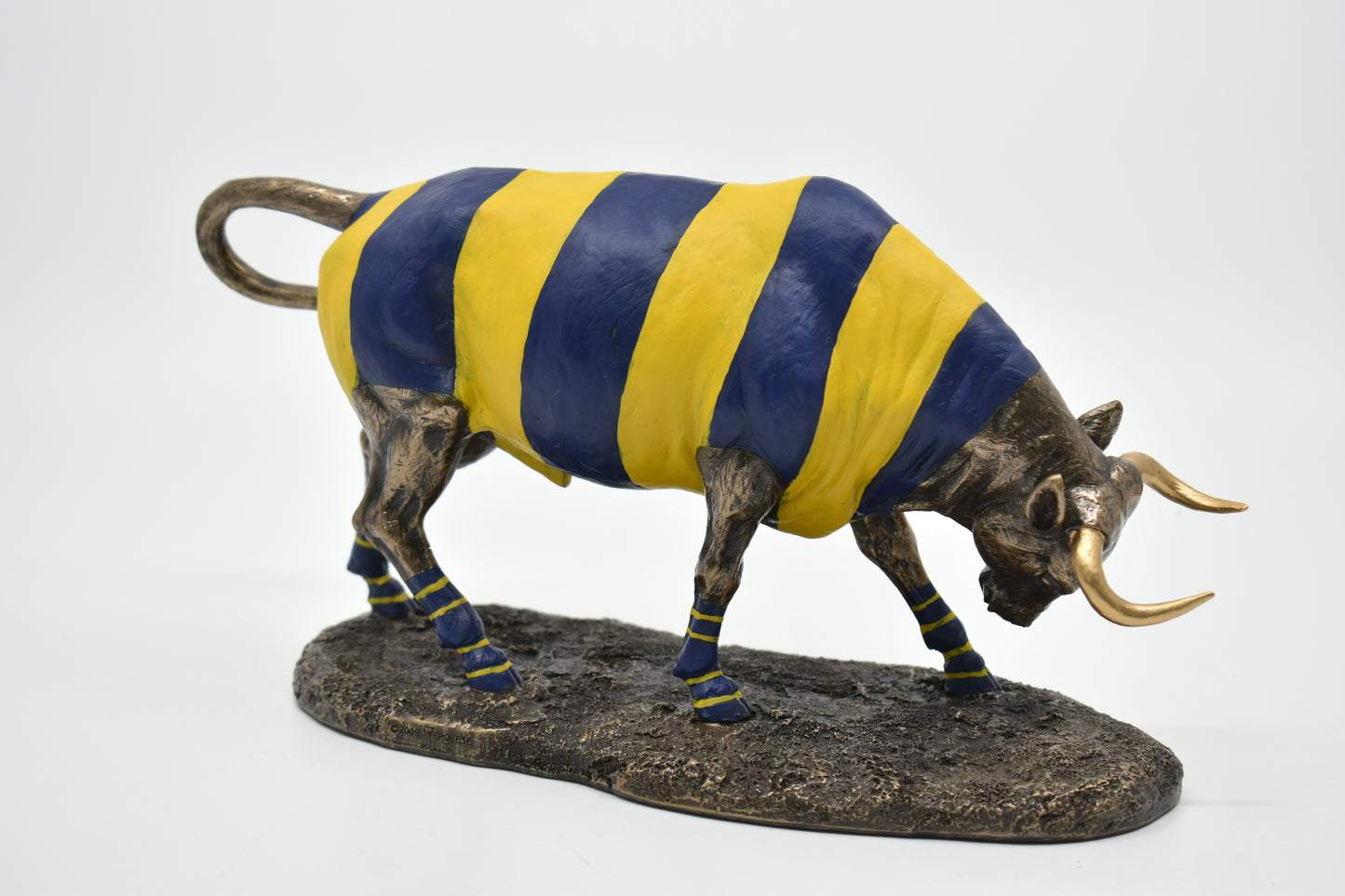 Charging Bull Dekoratif Heykel | Boğa Koleksiyon Figürü 26,5 cm