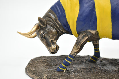 Charging Bull Dekoratif Heykel | Boğa Koleksiyon Figürü 26,5 cm