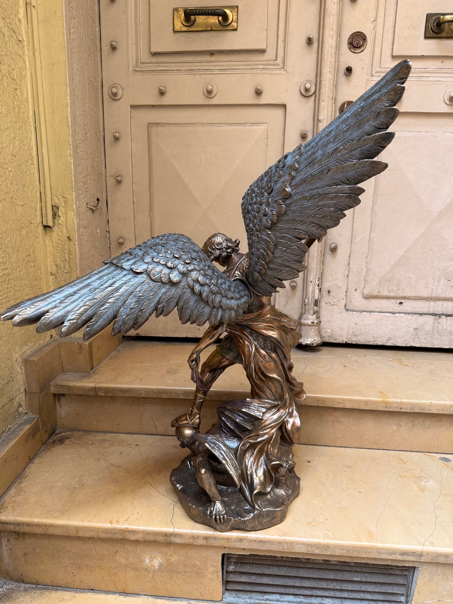 Veronese Design St. Michael Başmelek Heykeli 73 cm