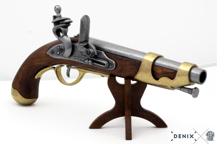 Denix French Cavalry Pistol Replica-France 1806