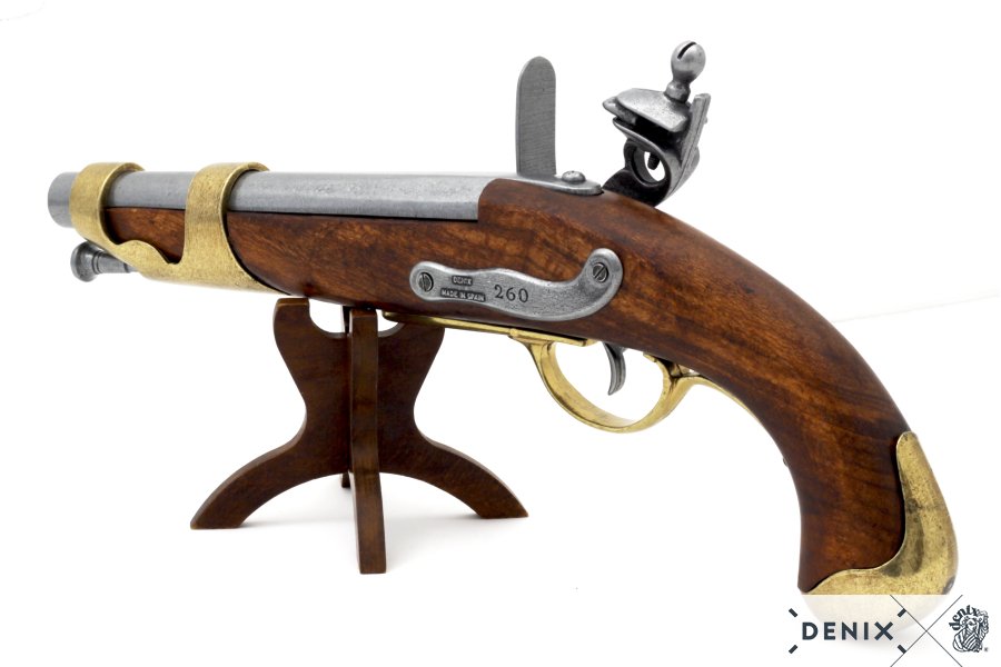 Denix French Cavalry Pistol Replica-France 1806