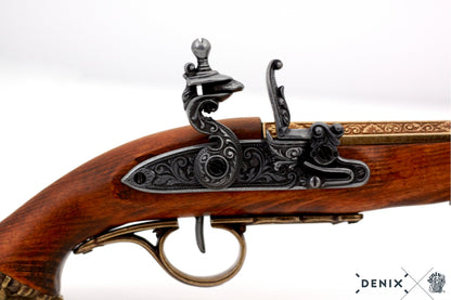 Denix Flintlock Pirate Pistol Replica, 18th C.