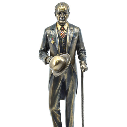 Veronese Design Atatürk Sculpture – Decorative Mustafa Kemal Atatürk Figurine 25.5 cm