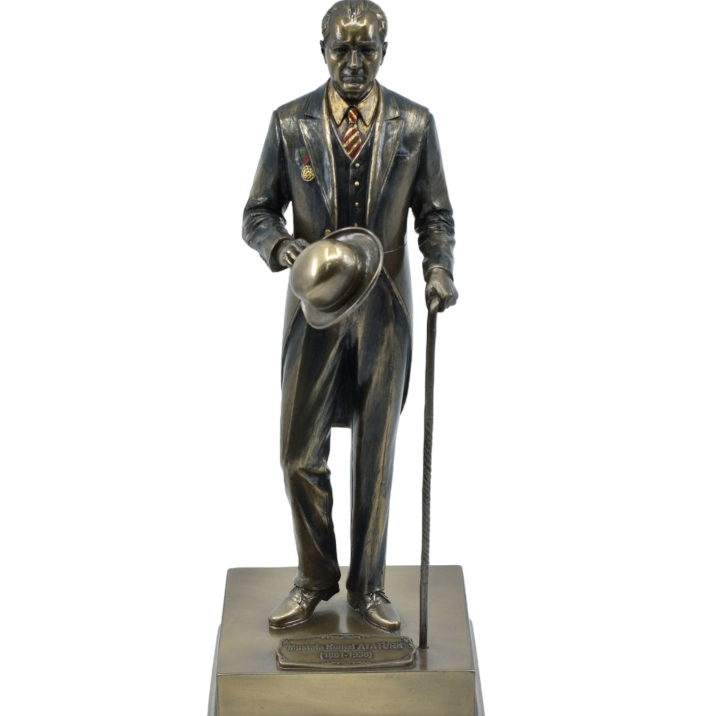 Veronese Design Atatürk Heykeli – Dekoratif Mustafa Kemal Atatürk Biblosu 25,5 cm