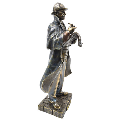 Veronese Design Sherlock Holmes Heykeli Dekoratif Biblo