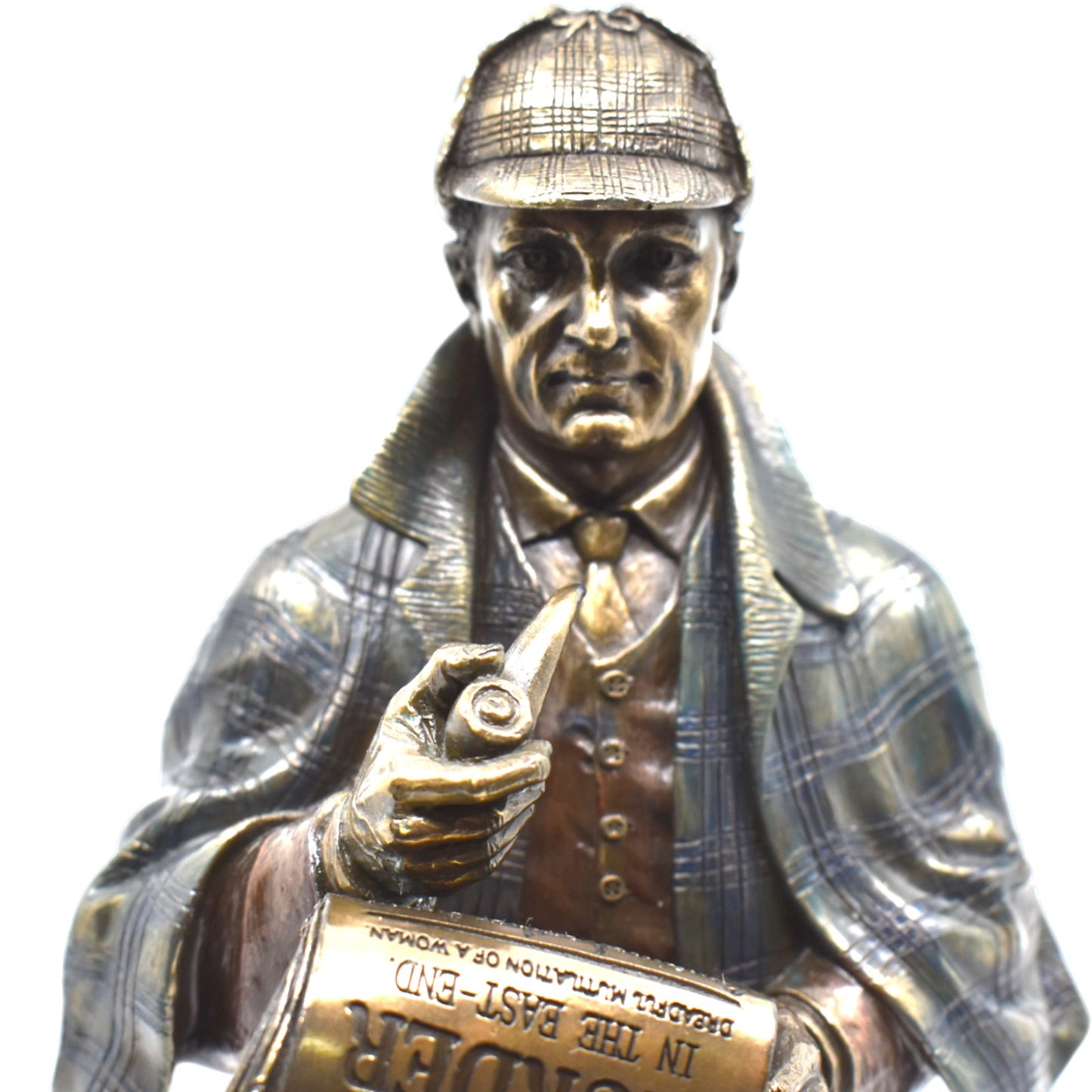 Veronese Design Sherlock Holmes Heykeli Dekoratif Biblo